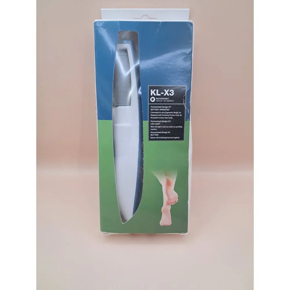 KL-X3 Electric Foot Callus Remover Rechargeable Pedicure Tool